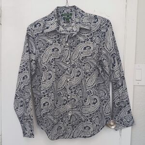 Ralph Lauren button up dress shirt